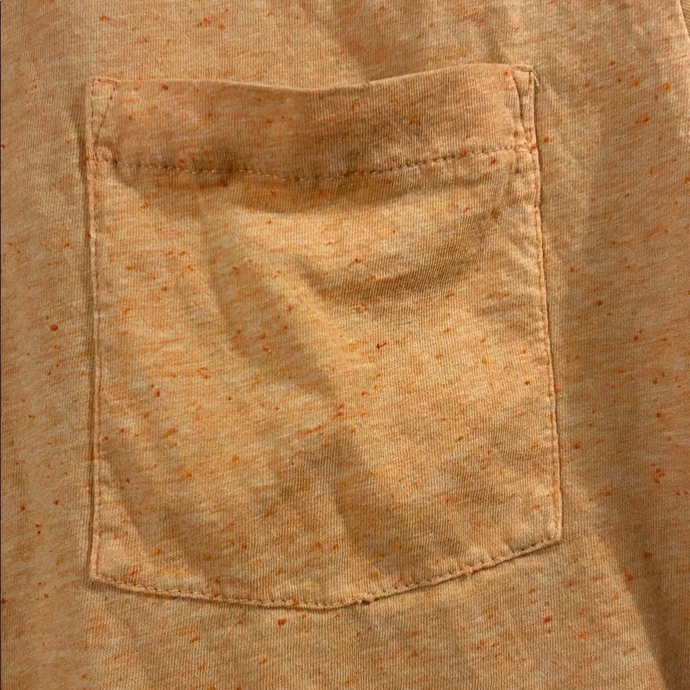 J. Crew Men’s Orange Short Sleeve Tee, Large